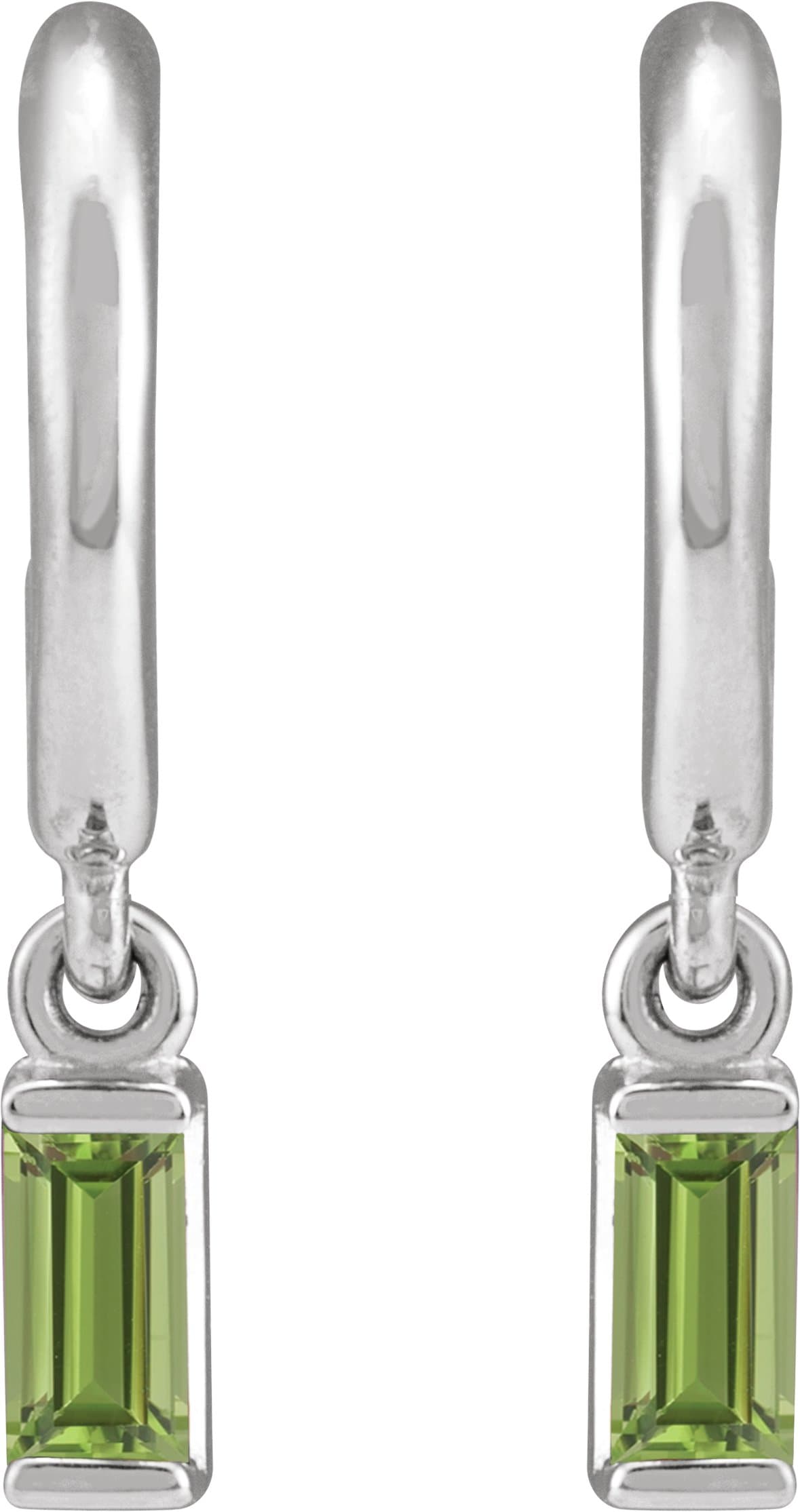 Accented Hoop Earrings view 2