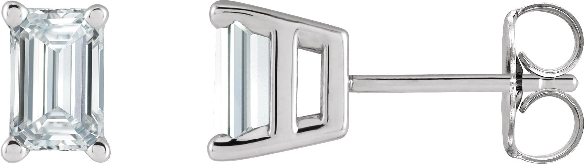 14K Rose 1 1/2 CTW Lab-Grown Diamond Earrings