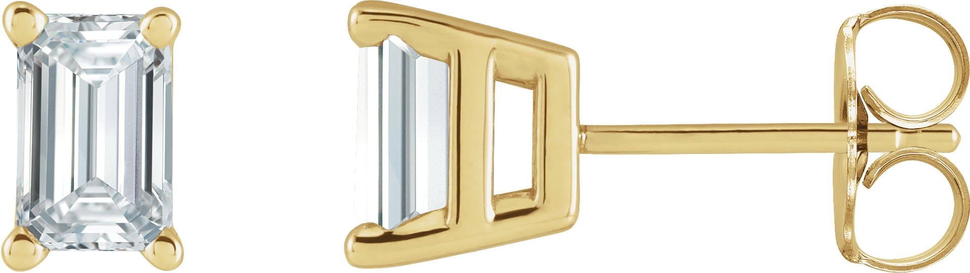 14K Rose 1 1/2 CTW Lab-Grown Diamond Earrings
