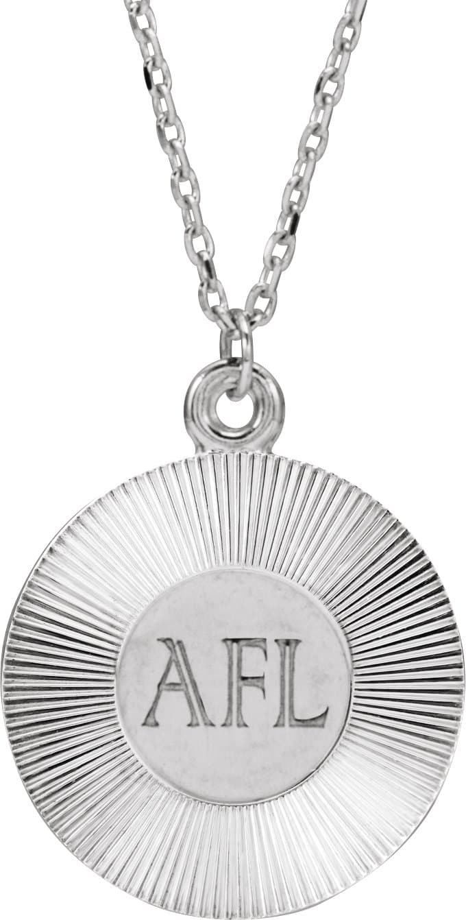 Engravable Necklace or Pendant view 3