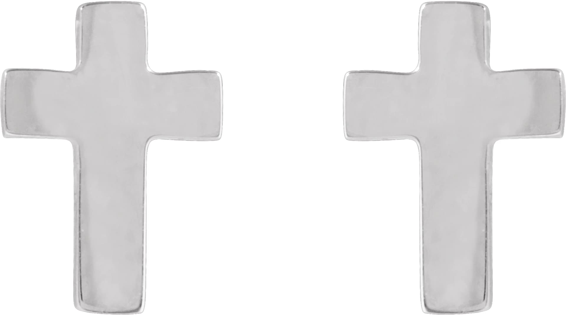 Cross Earrings, view 3