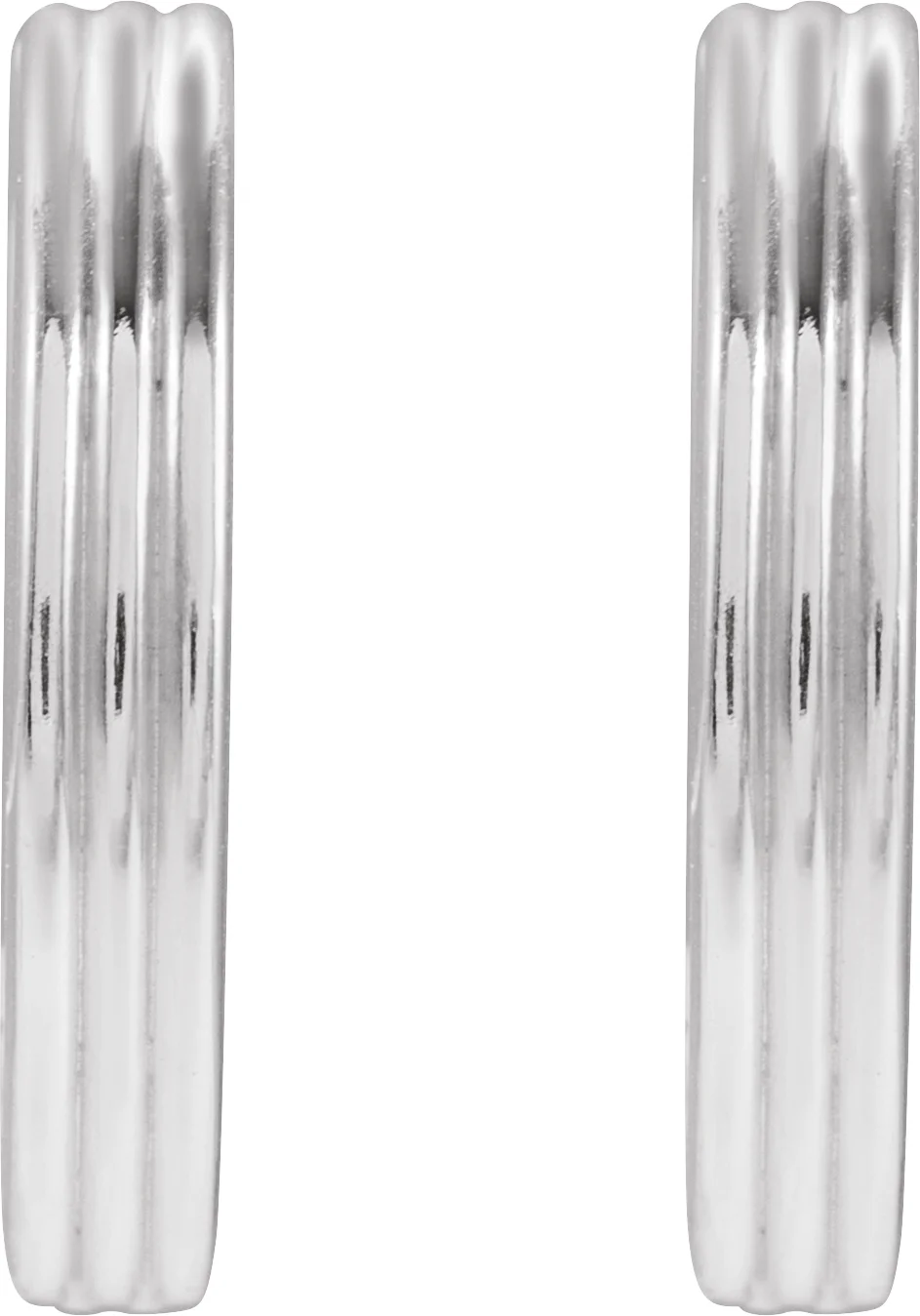 Huggie Hoop Earrings, view 3