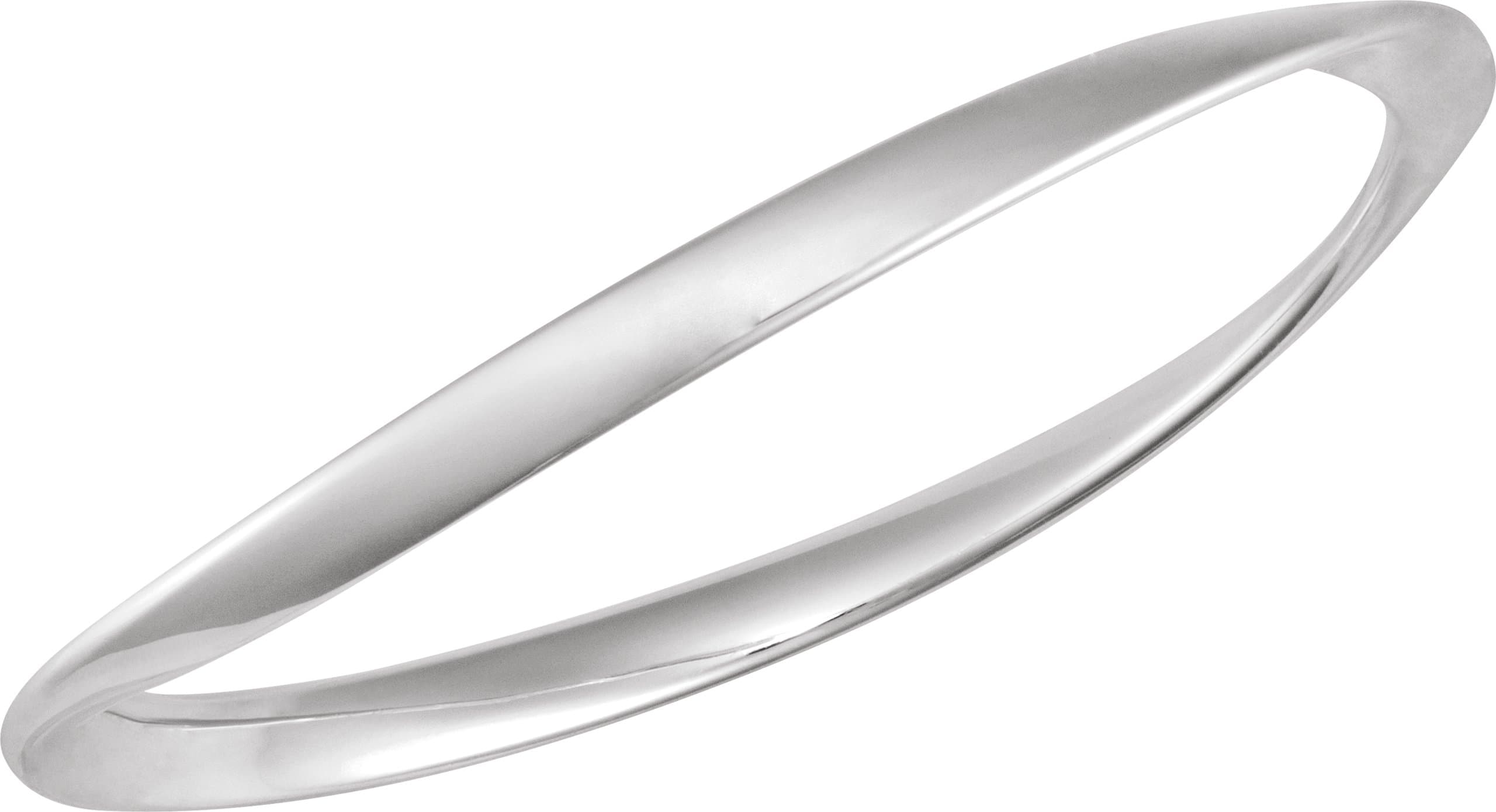 Wavy Bangle Bracelet view 2