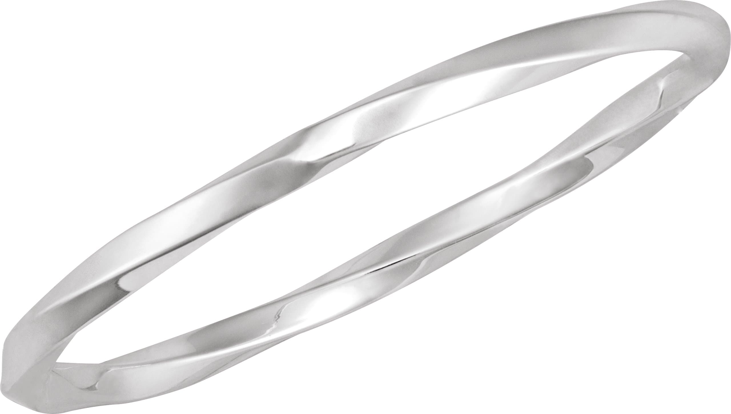Twisted Bangle Bracelet view 2
