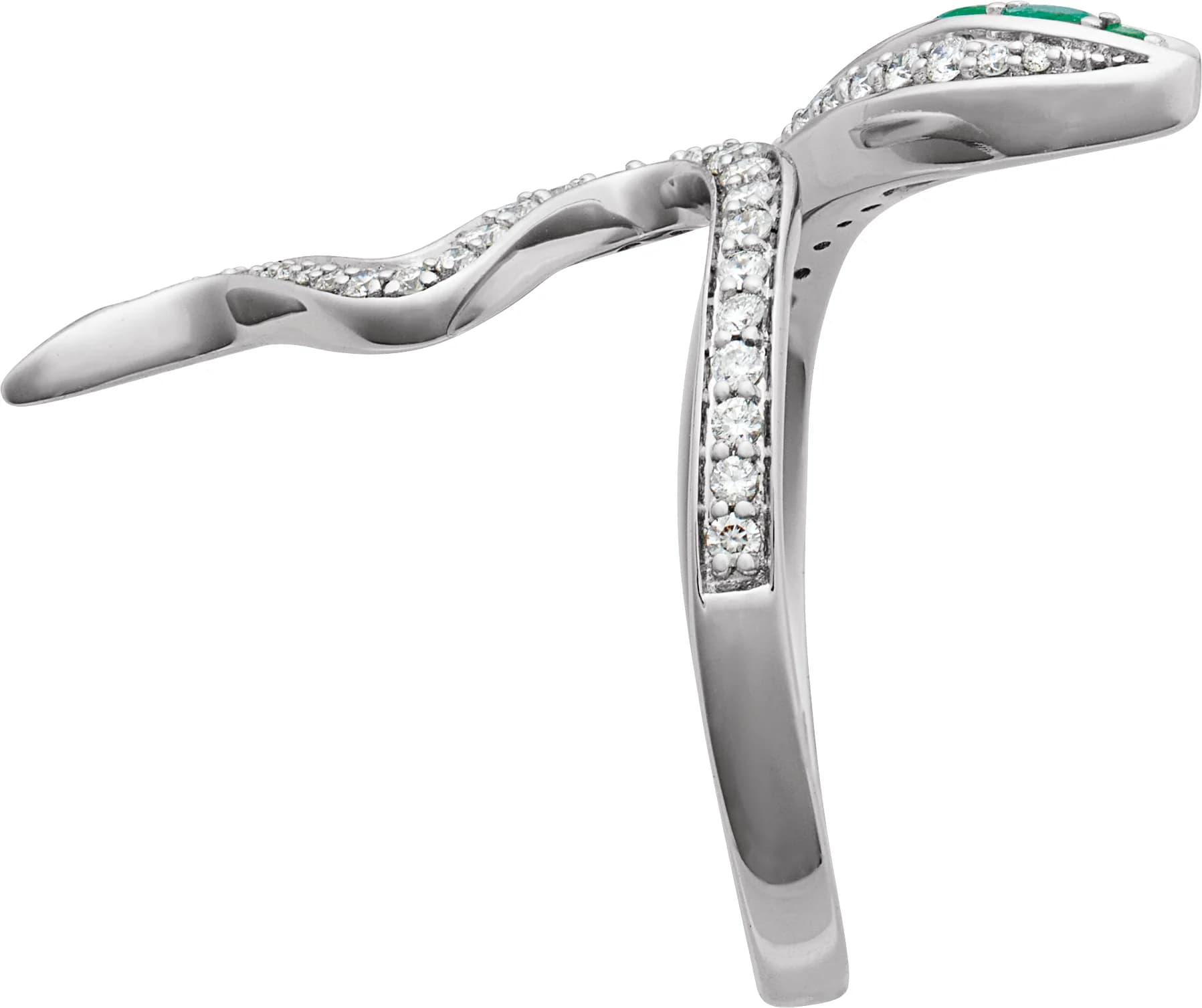 Accented Snake Ring, view 4