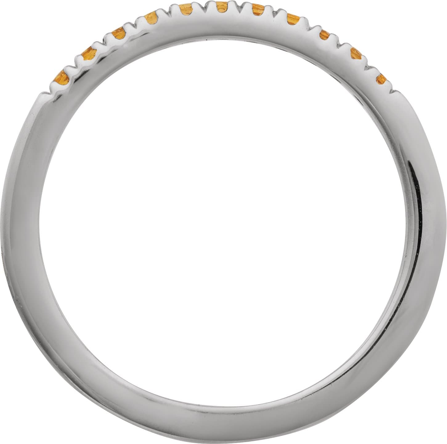 Birthstone Stackable Ring view 2