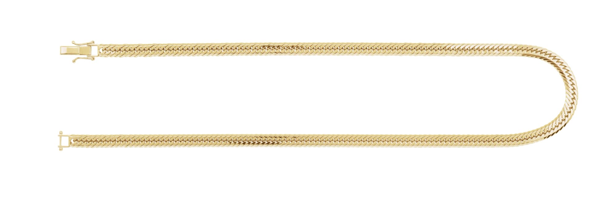 6.2 mm Diamond-Cut Curb Chain view 3