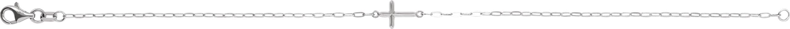 Sideways Cross Bracelet view 2