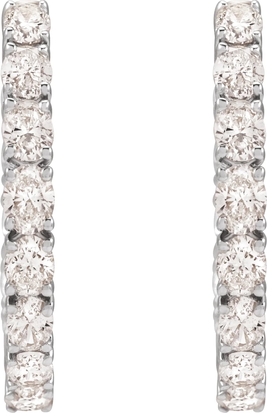 Inside-Outside Hoop Earrings, view 4