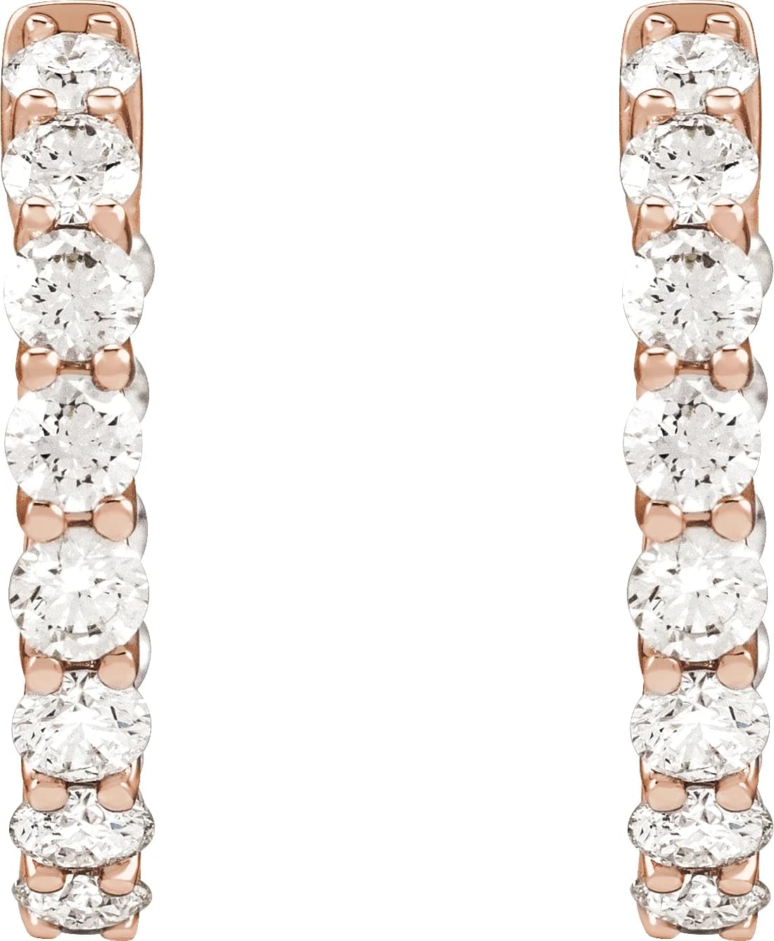 Inside-Outside Hoop Earrings, view 4