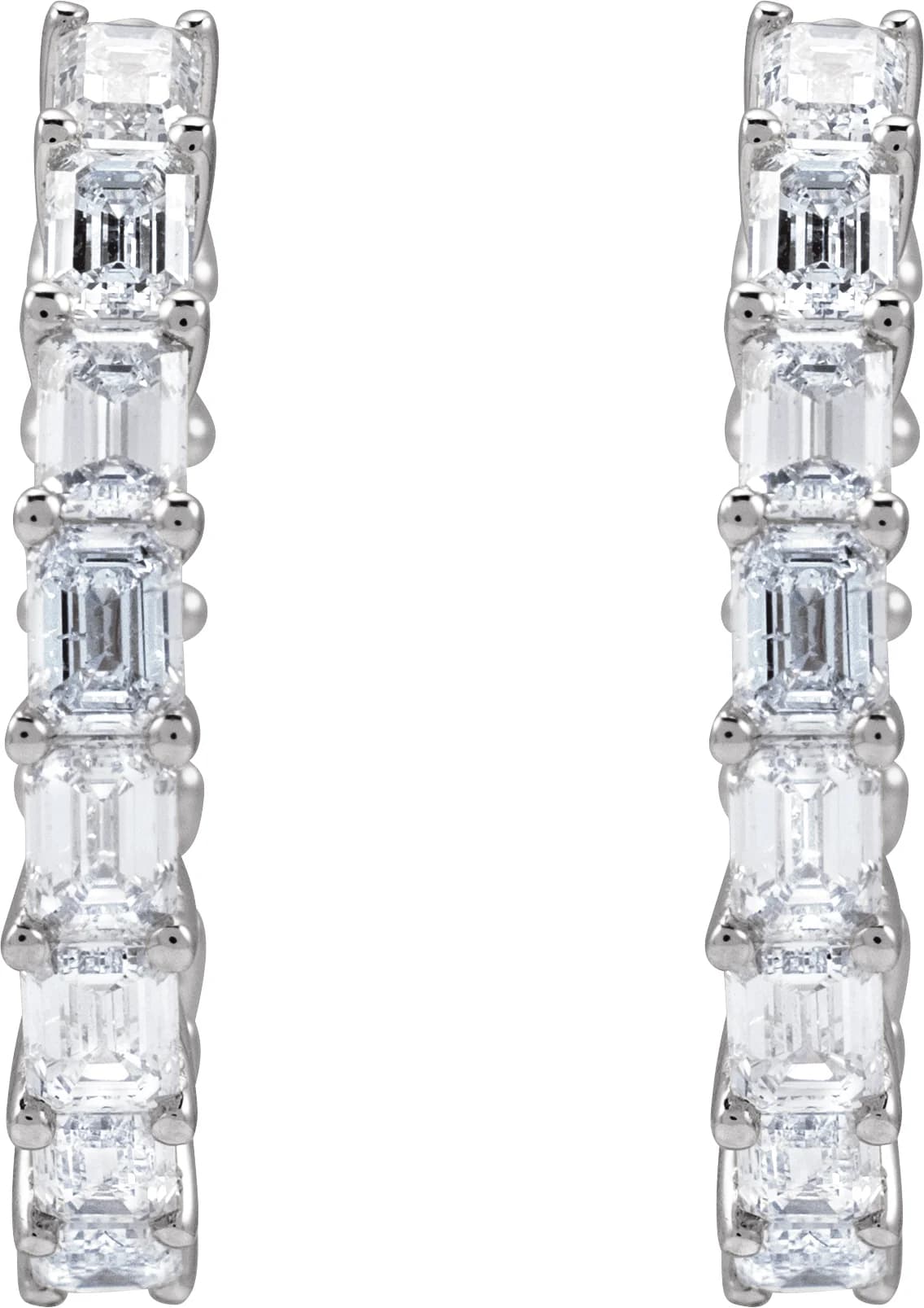 Inside-Outside Hoop Earrings, view 4
