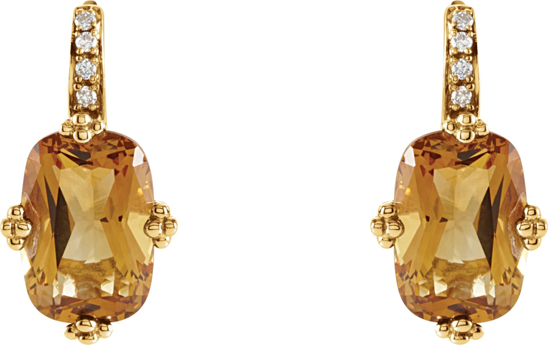 Beaded Earrings view 2