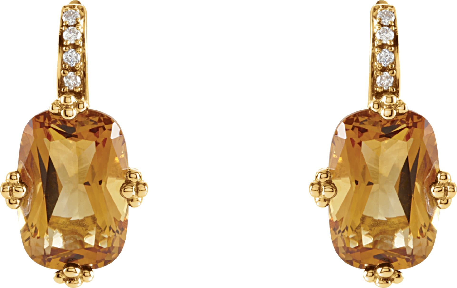 Beaded Earrings view 2