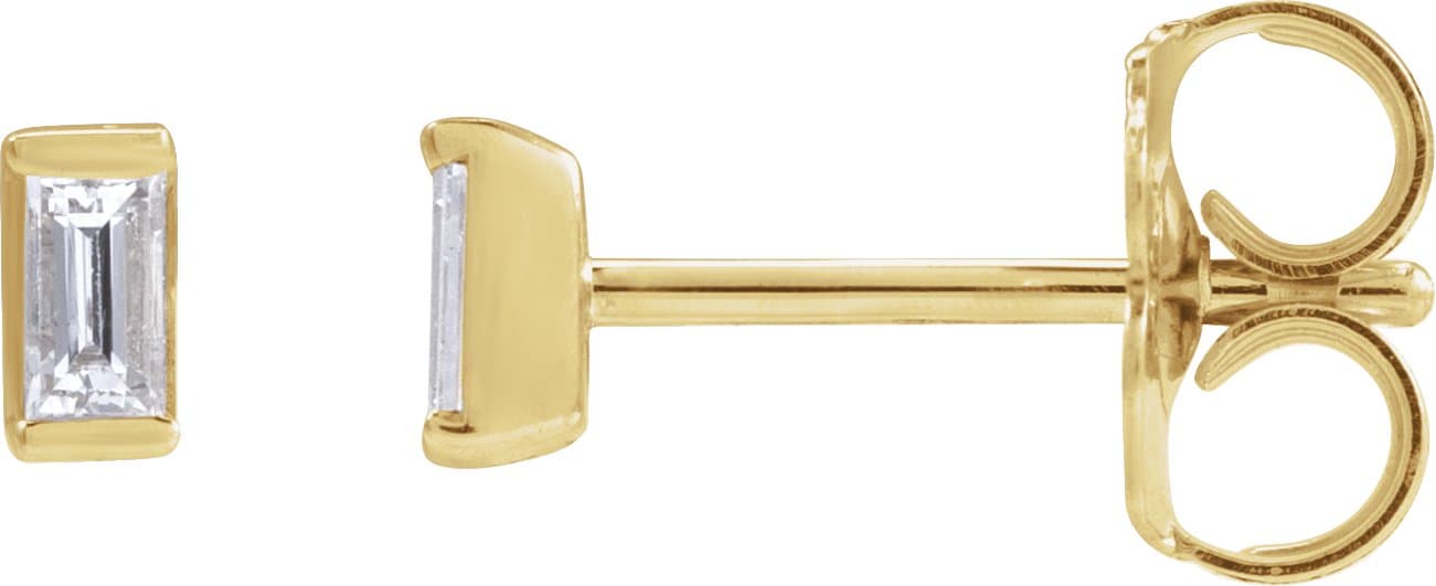 14K Rose 1/4 CTW Natural Diamond Stud Earrings