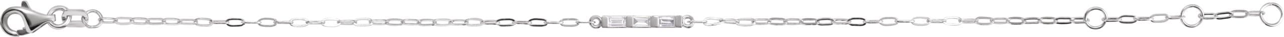 Accented Bar Link Bracelet view 2