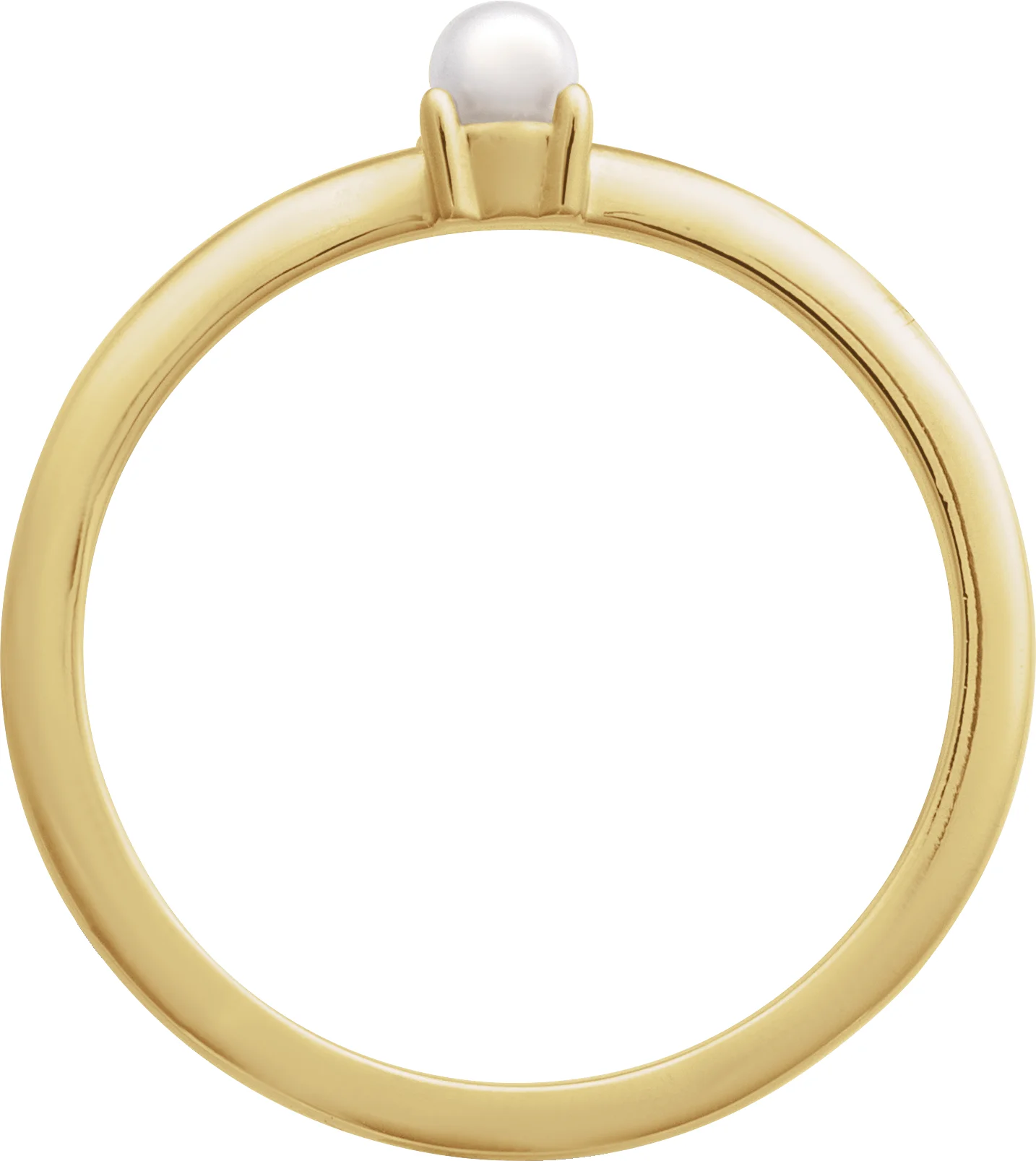 Stackable Pearl Ring, view 3