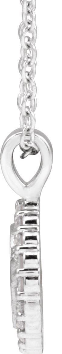 Engravable Accented Necklace or Pendant view 2