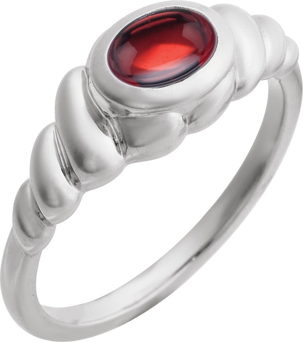 14K Rose Natural Ethiopian Opal Ring