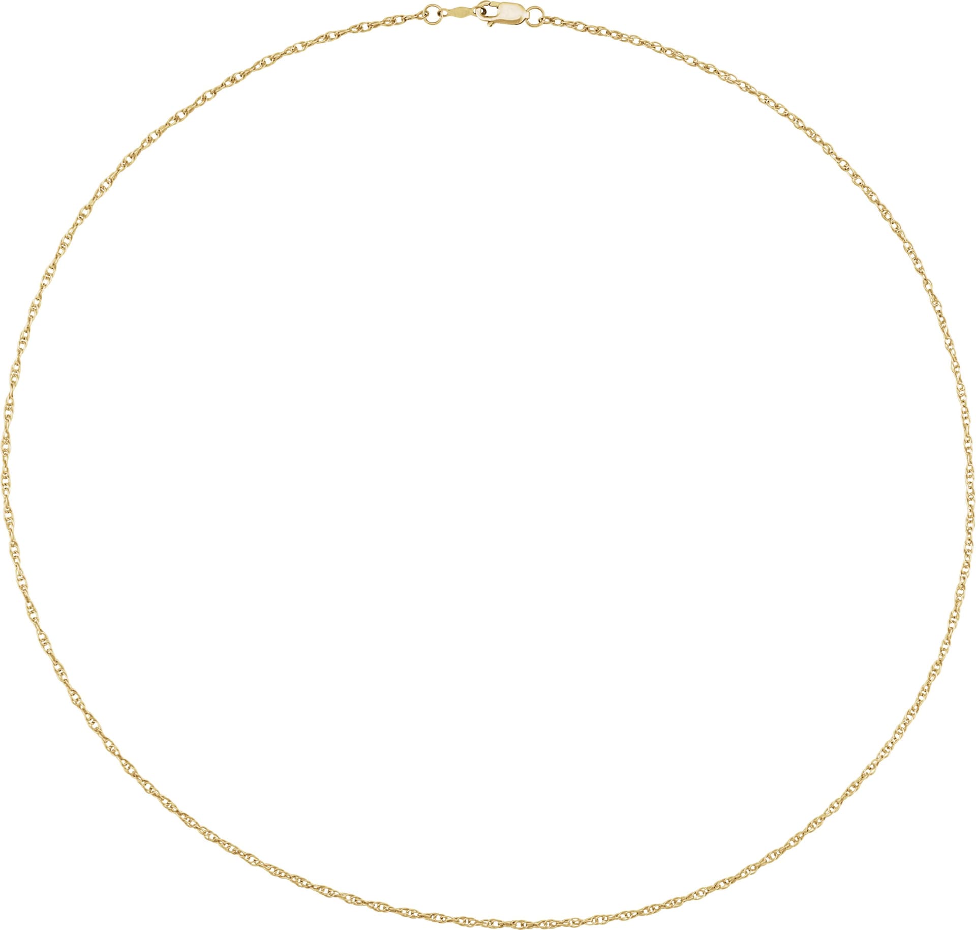 1.25 mm Rope Chain view 2