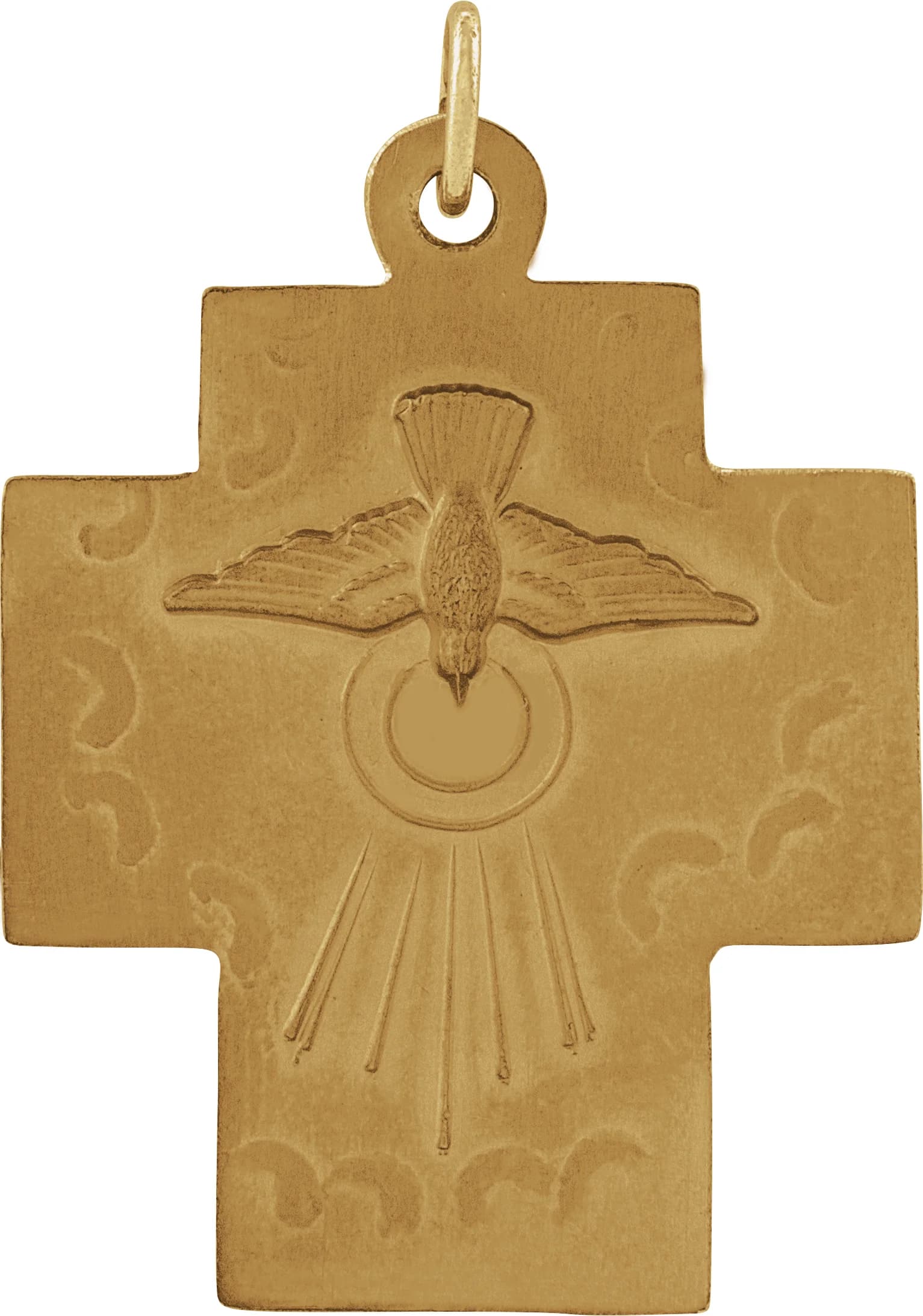 Alpha Omega Cross Pendant — view 4