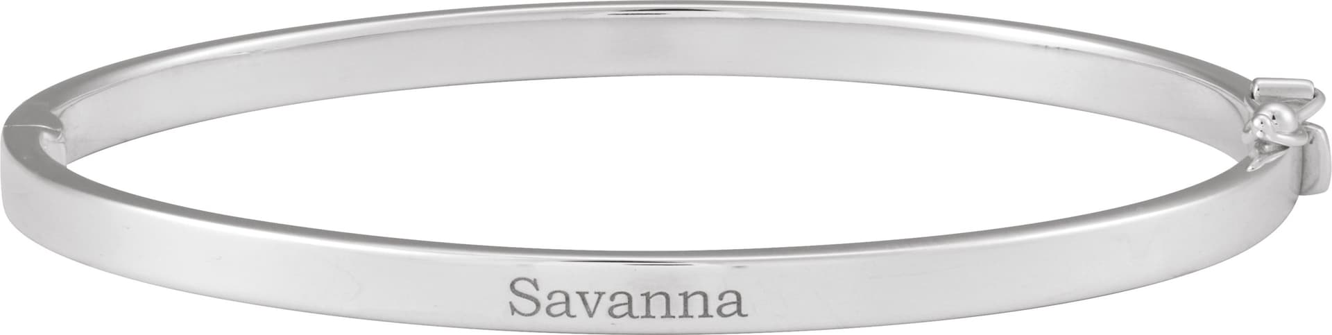 Hinged Bangle Bracelet view 3