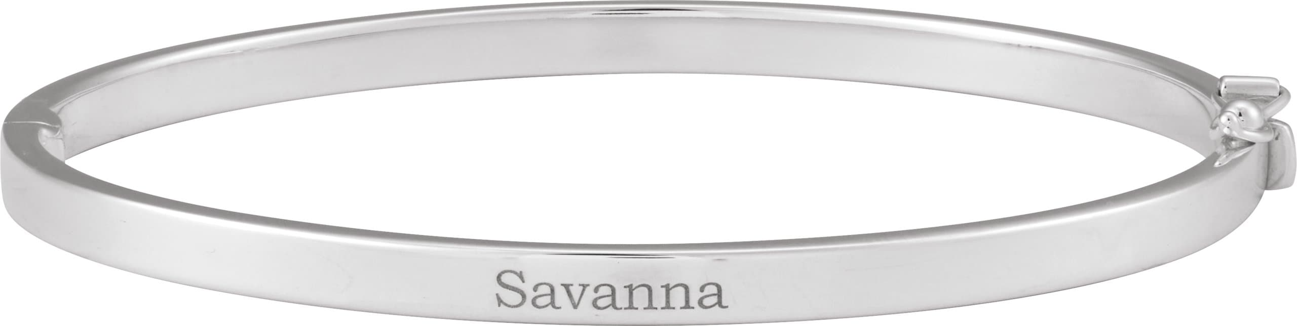 Hinged Bangle Bracelet view 3