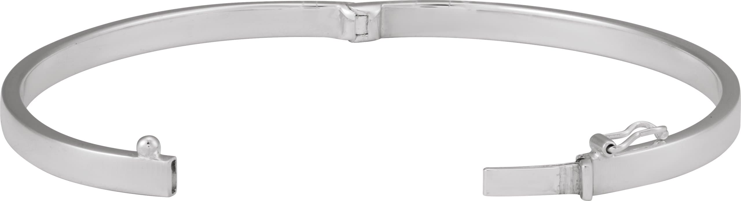Hinged Bangle Bracelet view 2
