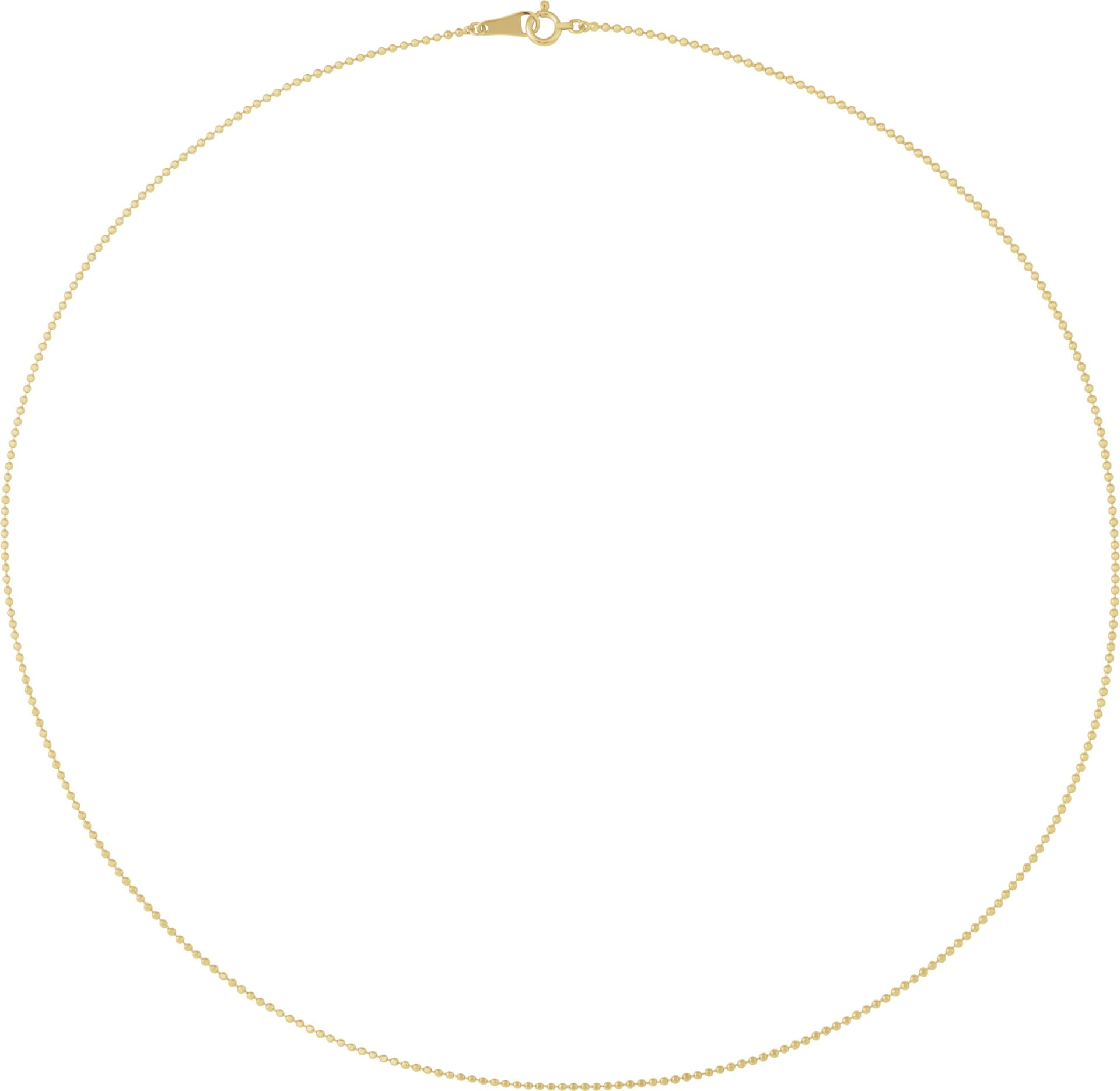 1.2 mm Diamond-Cut Bead Chain view 2