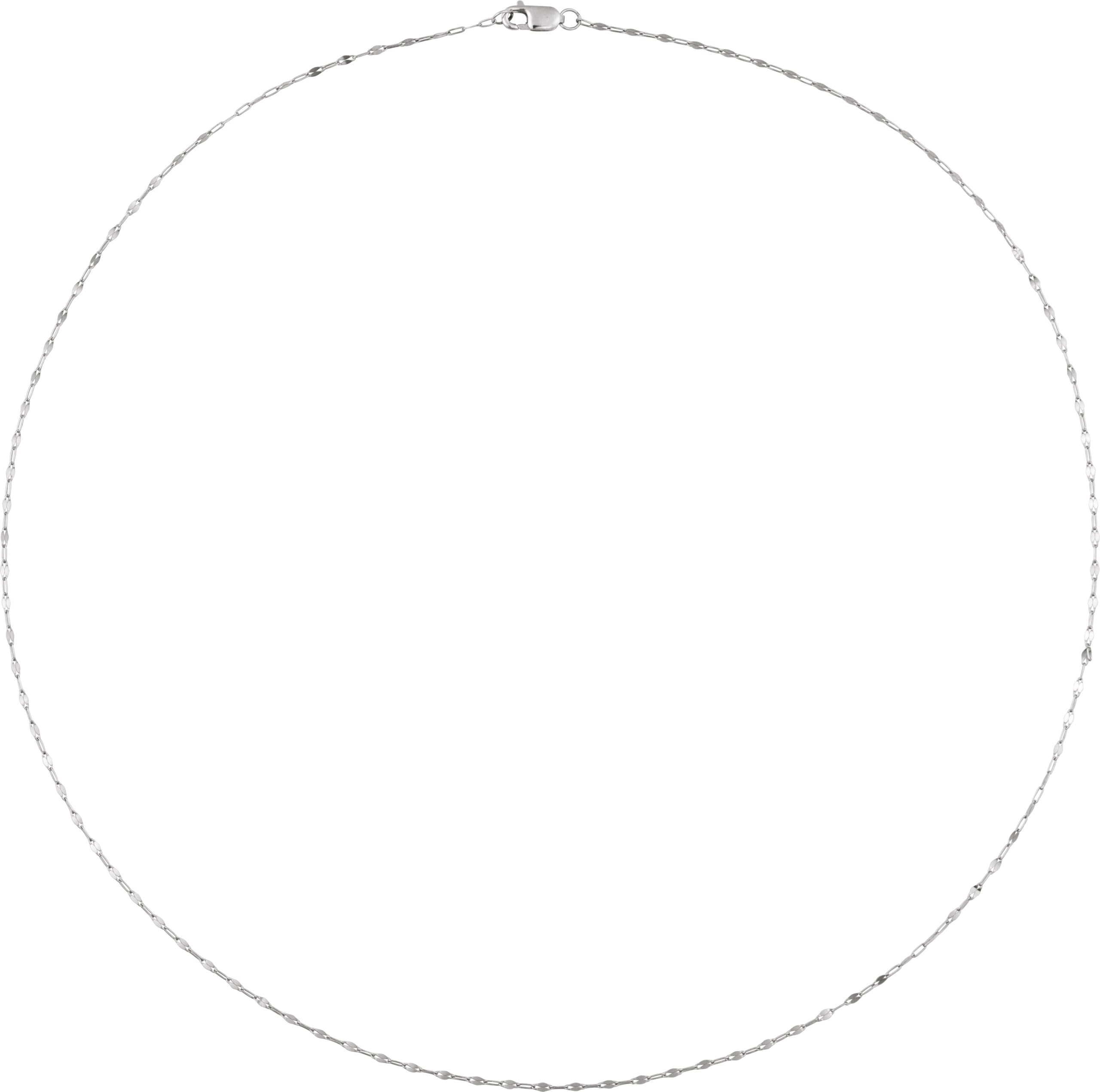 1.5 mm Keyhole Chain view 2