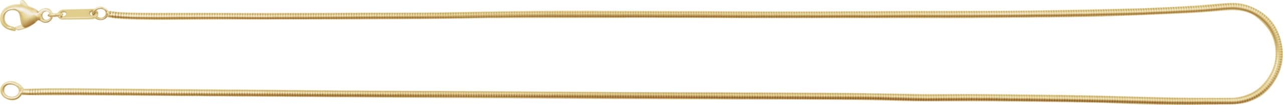 1.2 mm Snake Chain view 3