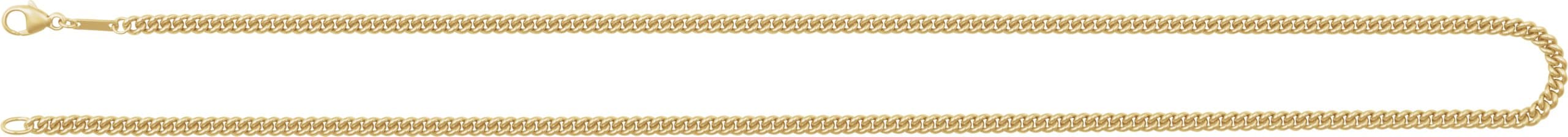 2.9 mm Curb Chain view 3