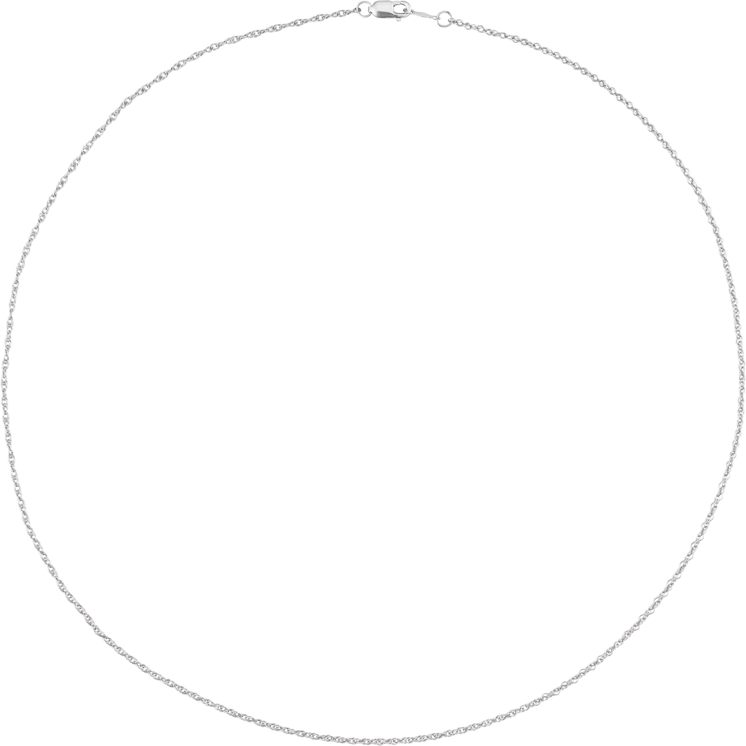 1.25 mm Rope Chain view 2