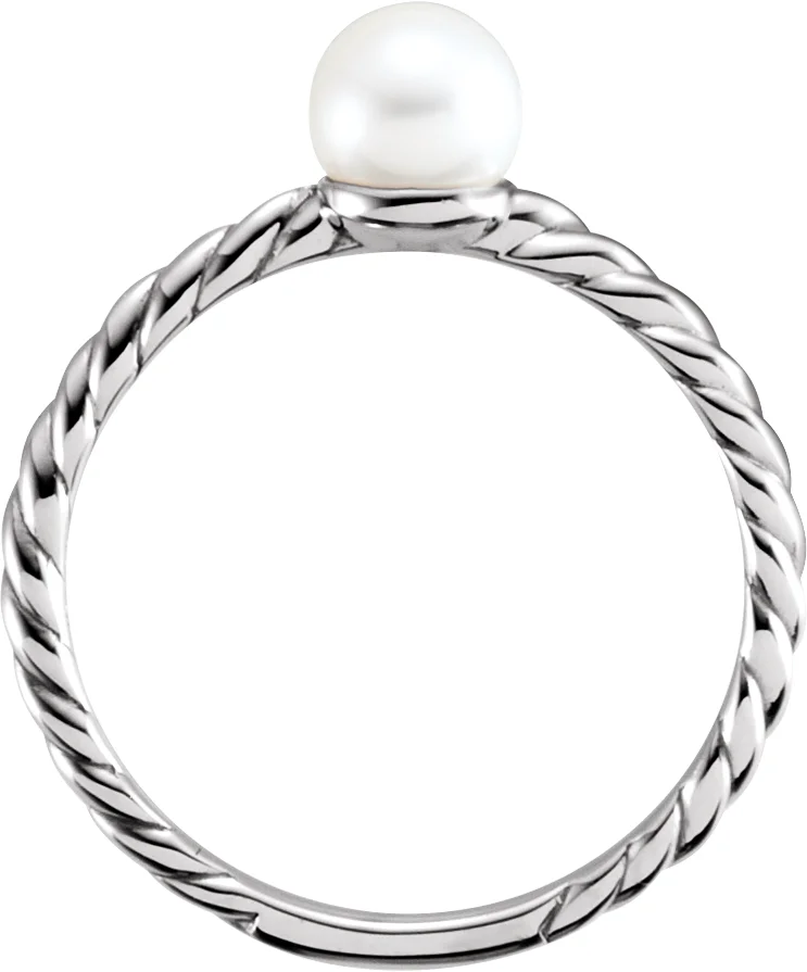 Pearl Rope Ring, view 3