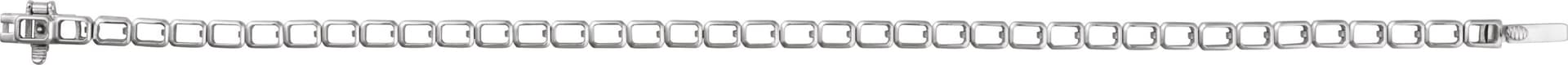 Lab-Grown Diamond Line Bracelet view 3