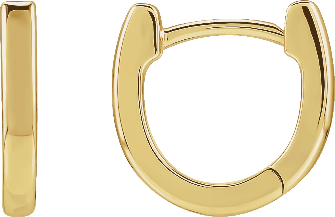 U-Hoop Earrings