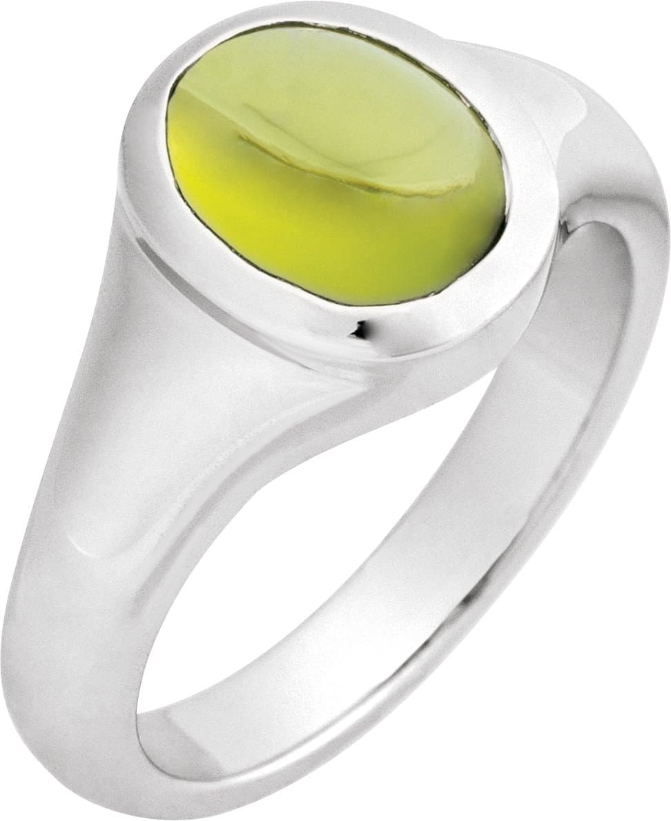 Bezel-Set Solitaire Ring view 1