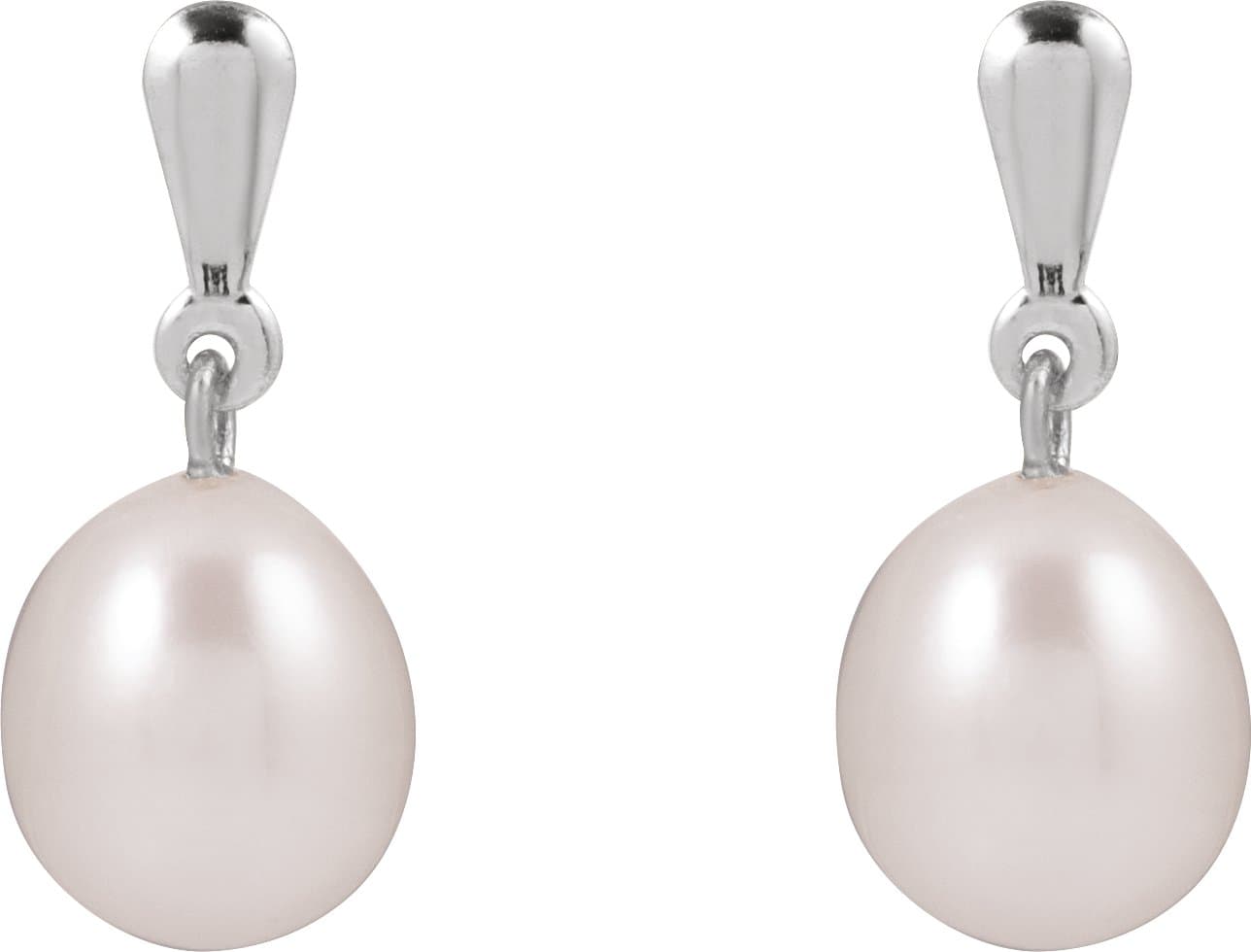 Pearl Earrings view 2