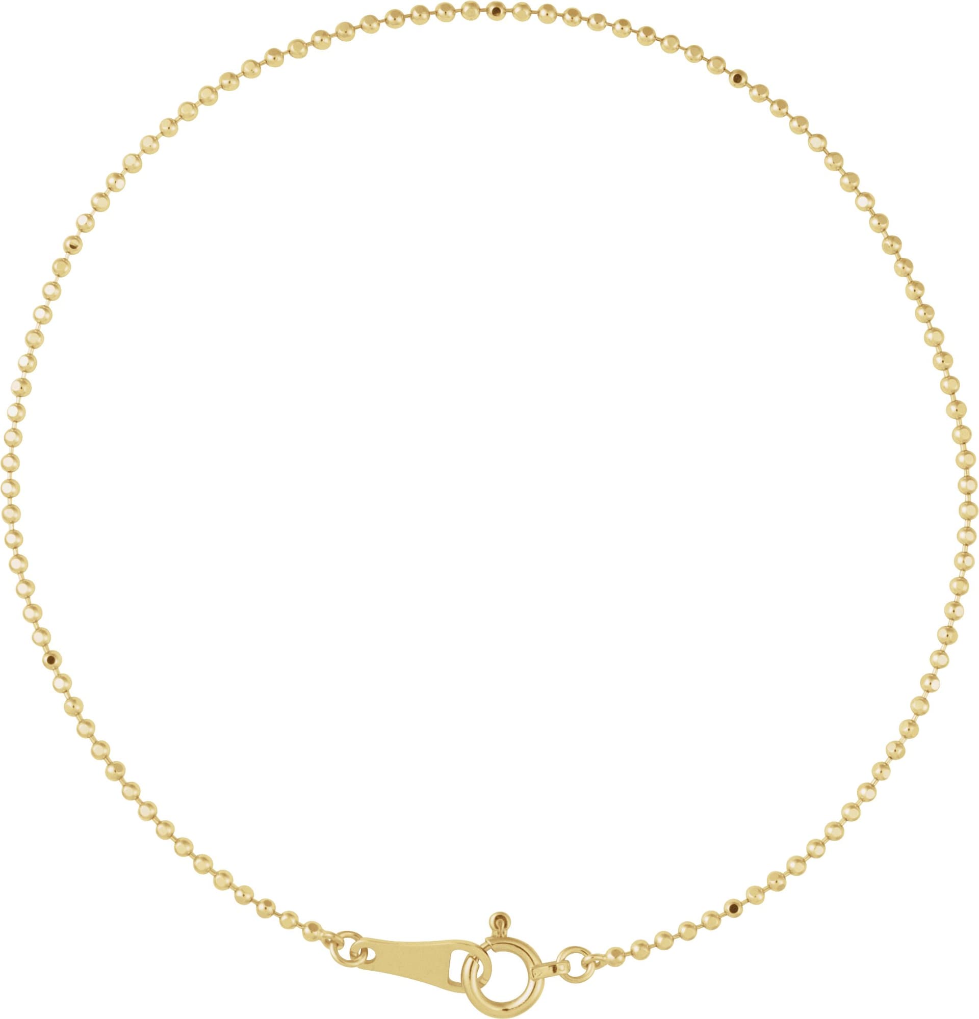 1.2 mm Diamond-Cut Bead Chain view 2