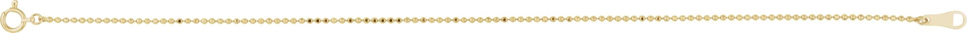 1.2 mm Diamond-Cut Bead Chain view 3