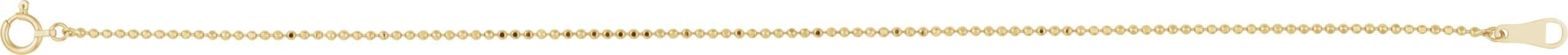 1.2 mm Diamond-Cut Bead Chain view 3