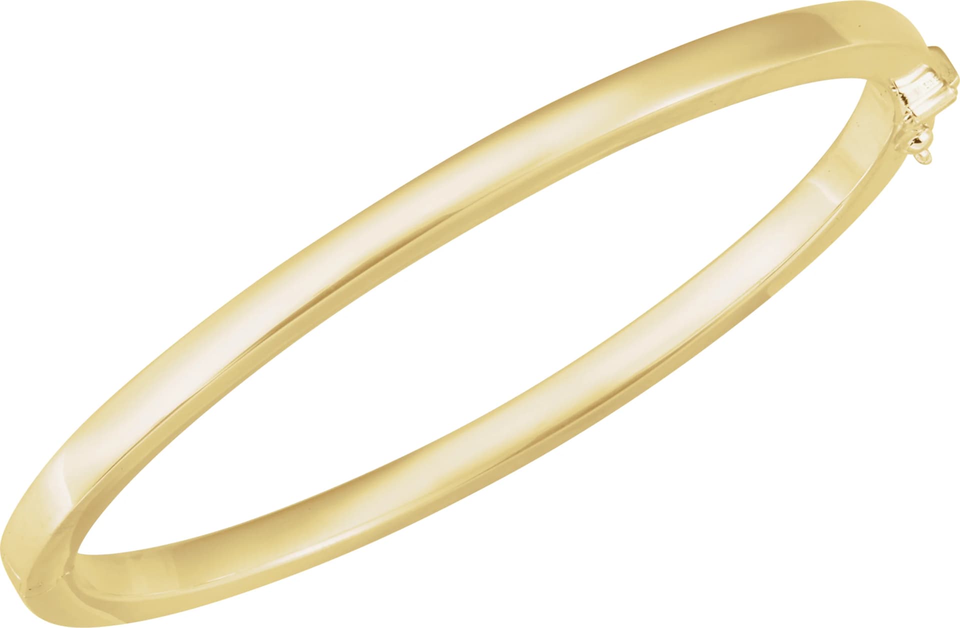 Tube Hinged Bangle Bracelet — view 4
