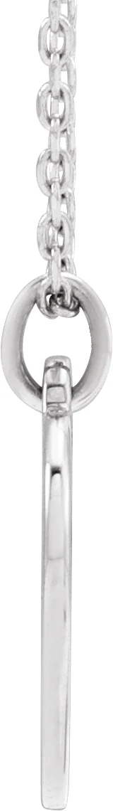 Engravable Floral Heart Necklace, view 3