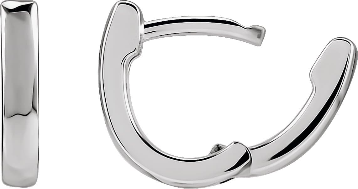 U-Hoop Earrings view 2