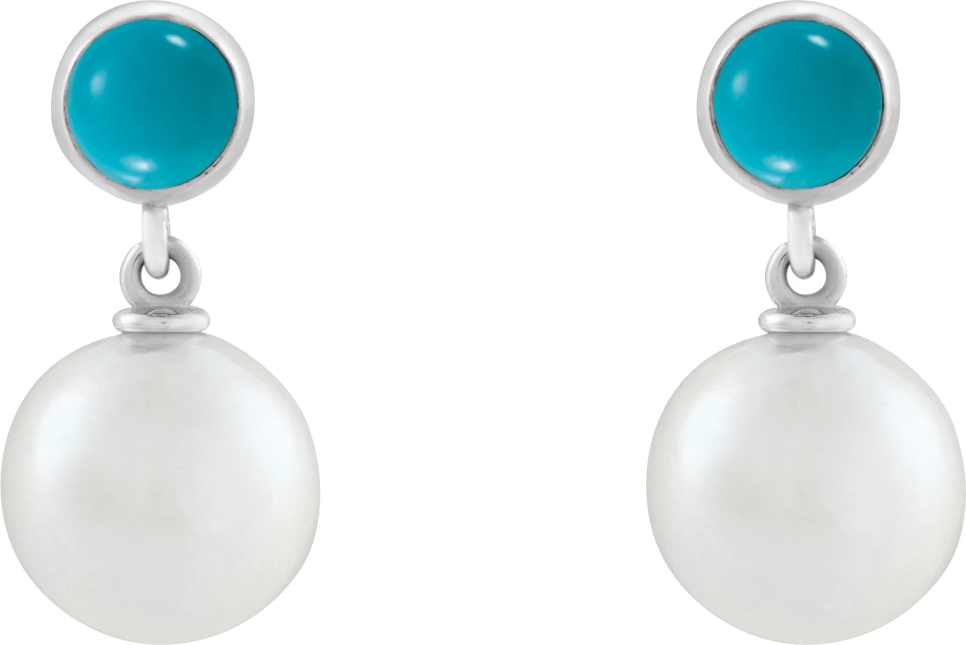 Accented Pearl Earrings — view 3