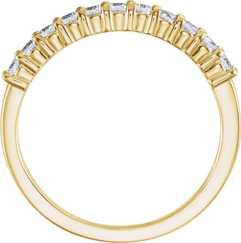 14K Rose 1/3 CTW Lab-Grown Diamond  Anniversary Band