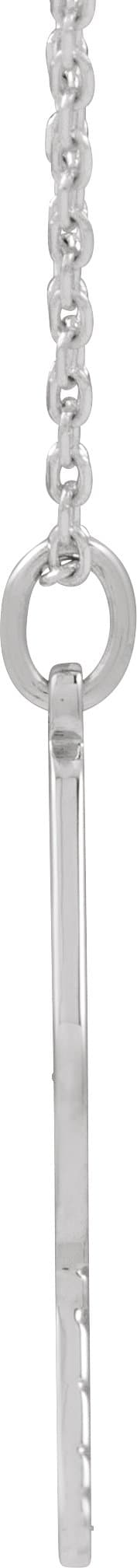 Engravable Pickleball Paddle Necklace or Pendant view 2