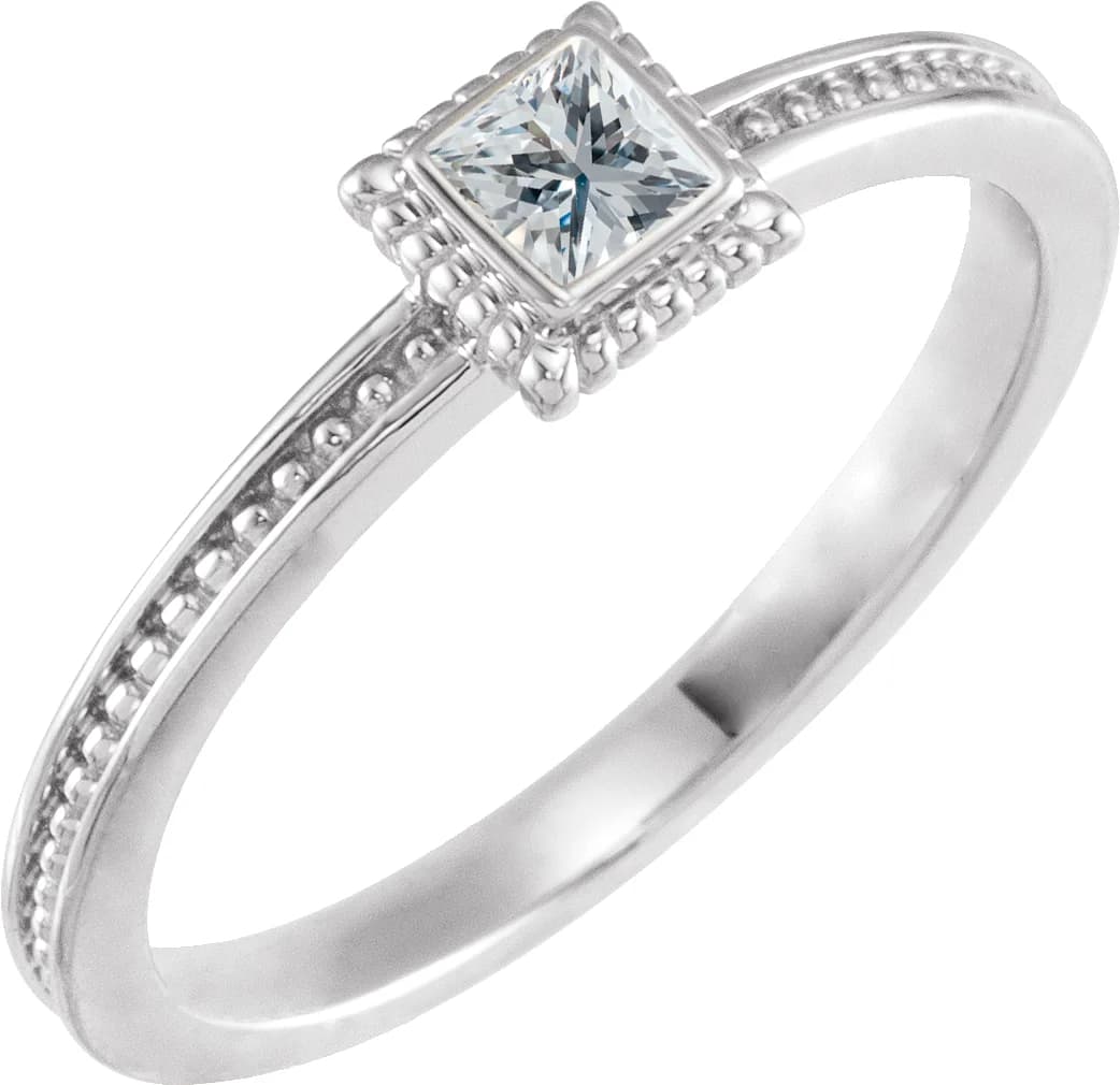 Family Stackable Ring, view 2