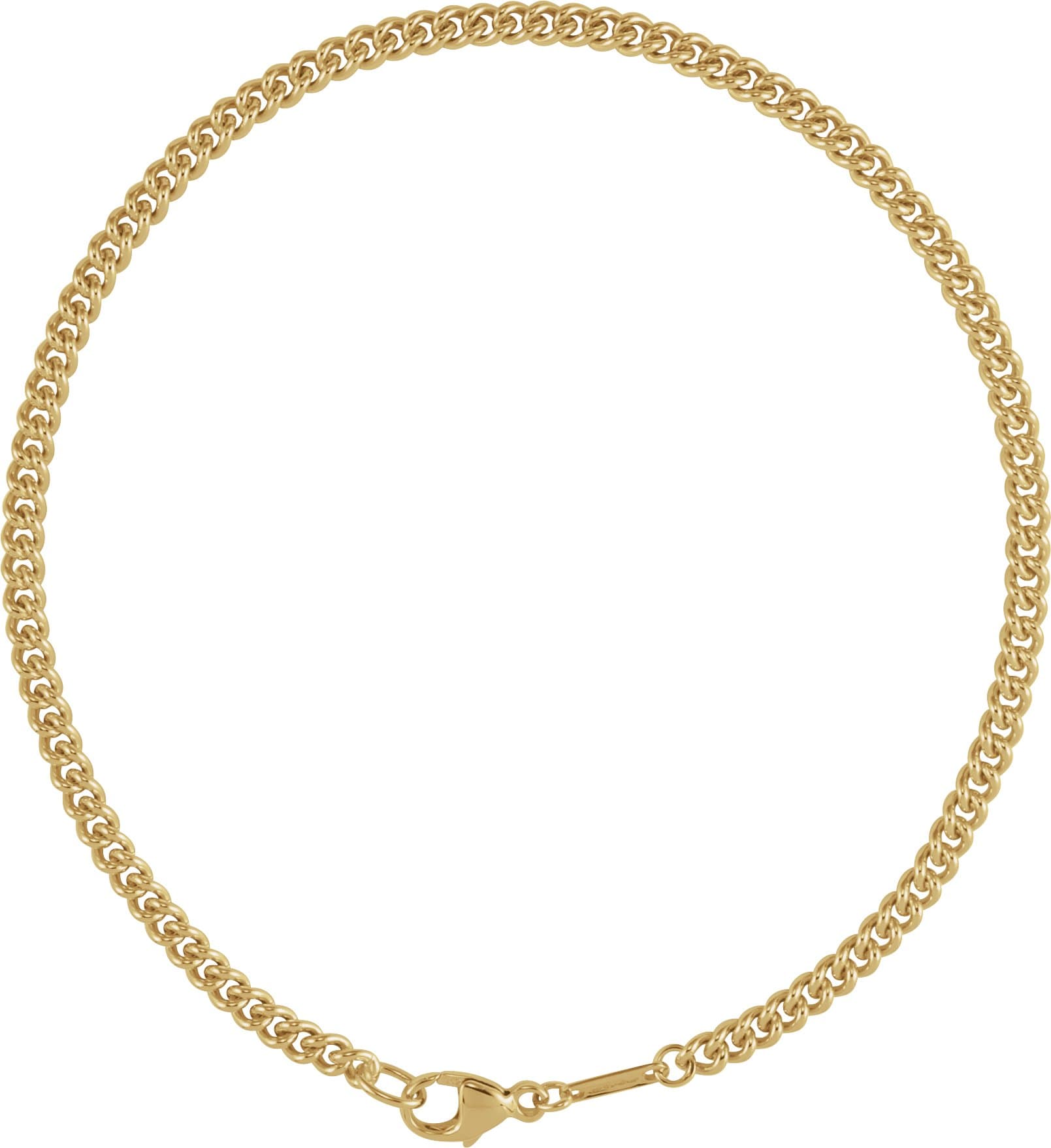 2.9 mm Curb Chain view 2