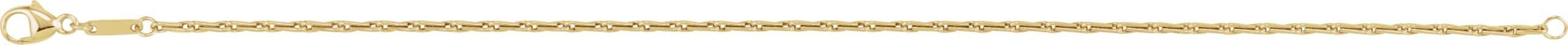 1.5 mm Barleycorn Chain view 3