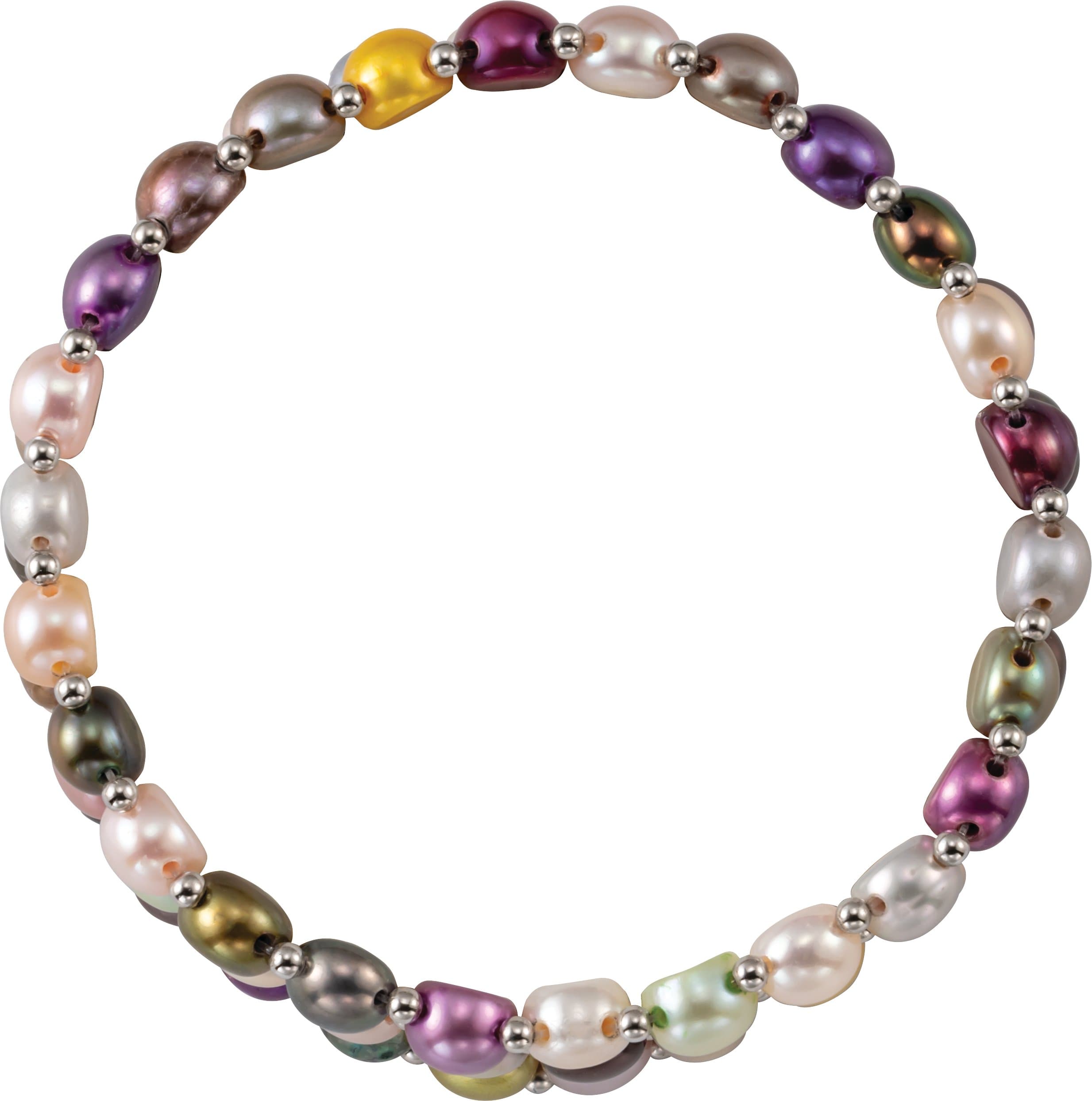 Pearl Stretch Bracelet view 2